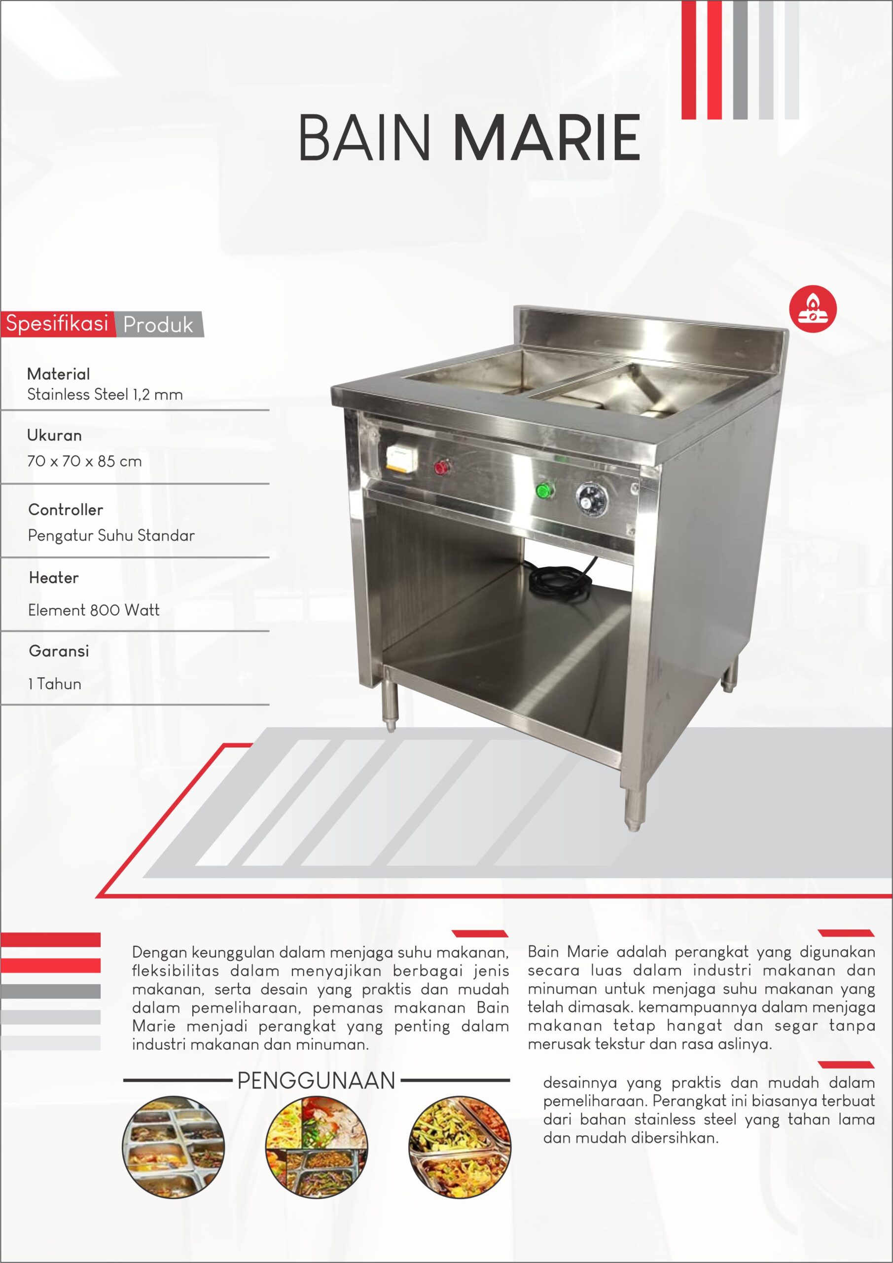 Temukan Bain Marie Berkualitas untuk Memasak Lebih Profesional dan Lezat!