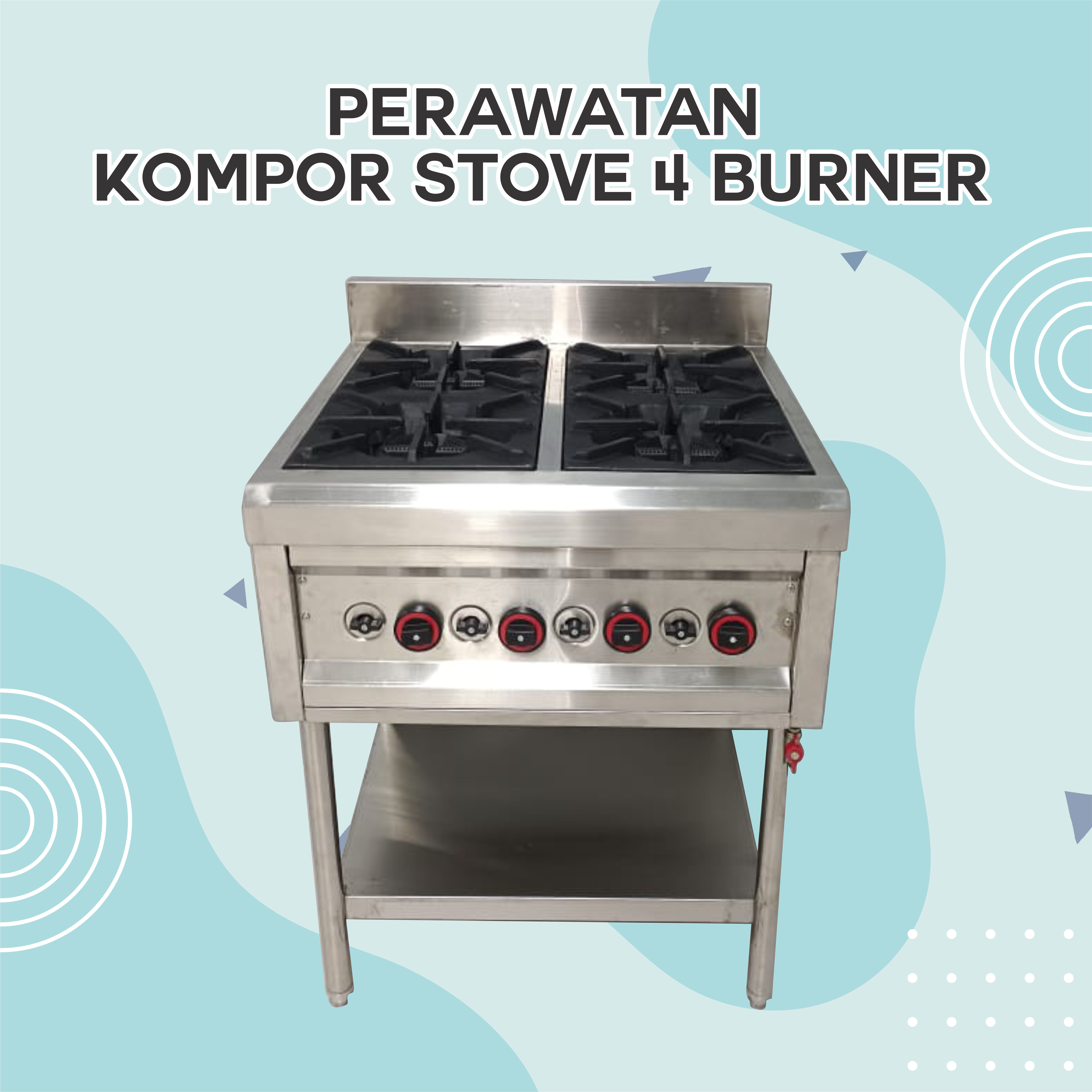 kompor 4 tungku murah kompor 4 tungku - harga