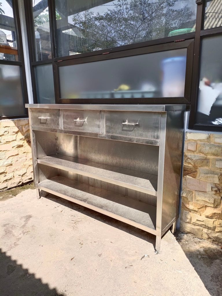 Rak laci stainless steel