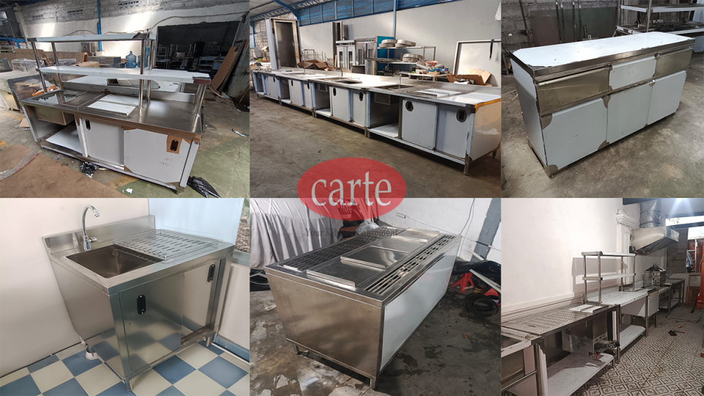 Meja Bar Carte Kitchen